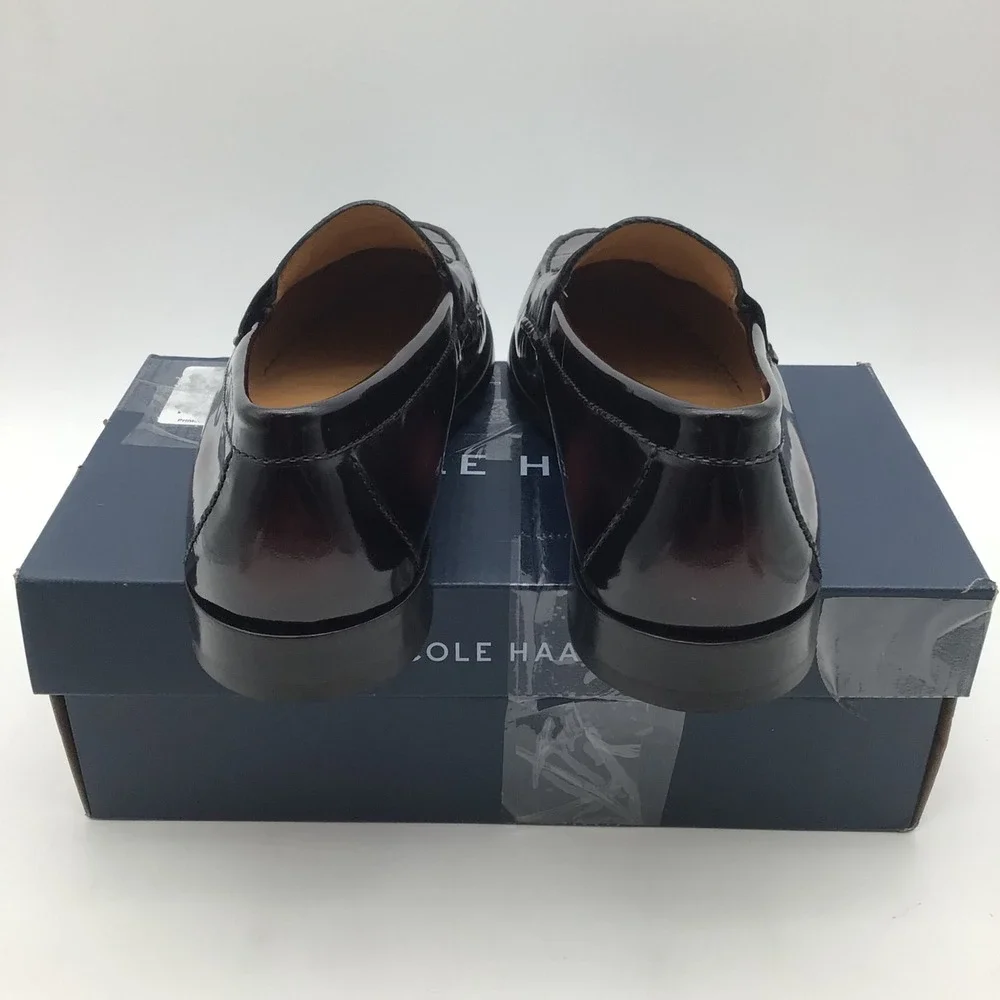 Cole Haan Mens Pinch Penny Loafers Leather Dress Shoes 03504 Size 9 E NEW